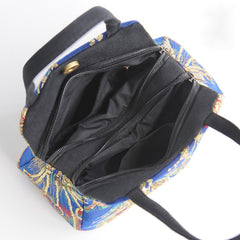 Sequin Embroidery Handbag Canvas Tote Bag