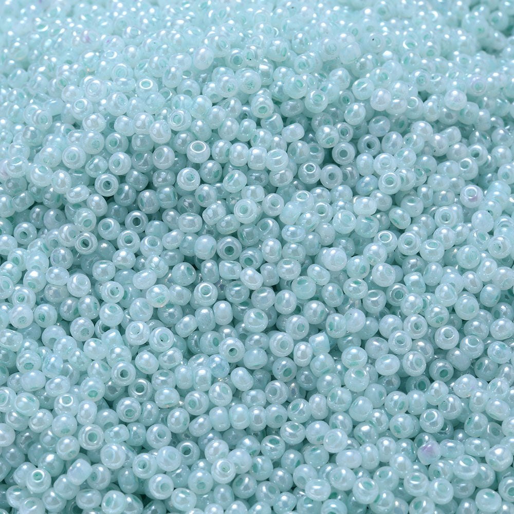 1000pcs 2mm Colorful Milk Bubble Seed Beads Glass Spacer Beads