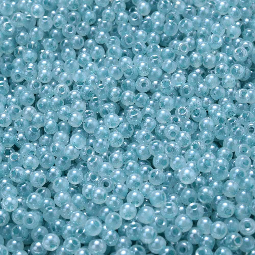 1000pcs 2mm Colorful Milk Bubble Seed Beads Glass Spacer Beads