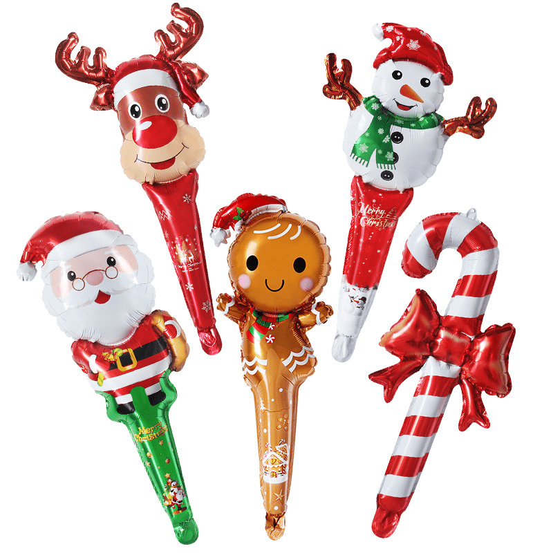 Christmas Aluminum Film Balloons for Boys and Girls