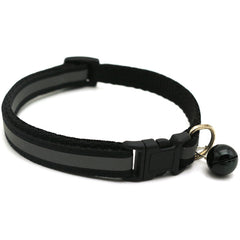 Reflective Pet Collar with Bell for Dogs and Cats