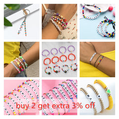100pcs Random Mix Letter Beads Acrylic Spacer Alphabet DIY