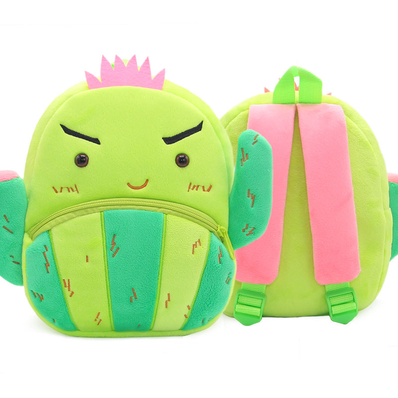 Fruit Style Plush Kid Backpack Schoolbag