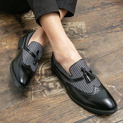 Men's Tassel Slip On Formal Dress Shoes For Wedding Office