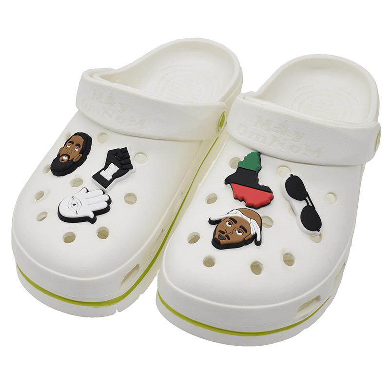 14pcs Cartoon Shoe Charms for Clogs Jibts Bubble Slides Sandals