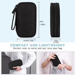 Lightweight Travel Bag Zipper Cable Organizer Portable Storage Bag