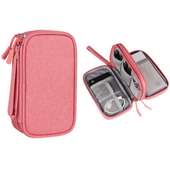 Lightweight Travel Bag Zipper Cable Organizer Portable Storage Bag