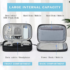 Lightweight Travel Bag Zipper Cable Organizer Portable Storage Bag
