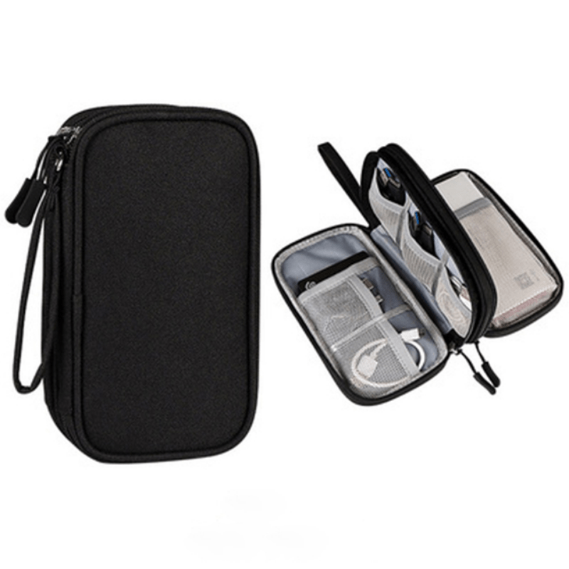 Lightweight Travel Bag Zipper Cable Organizer Portable Storage Bag