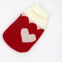 Christmas Reindeer Knitted Sweater For Toy And Small Dogs