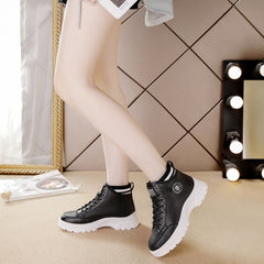 Women's High Top Platform Sneakers for Running and Casual Wear