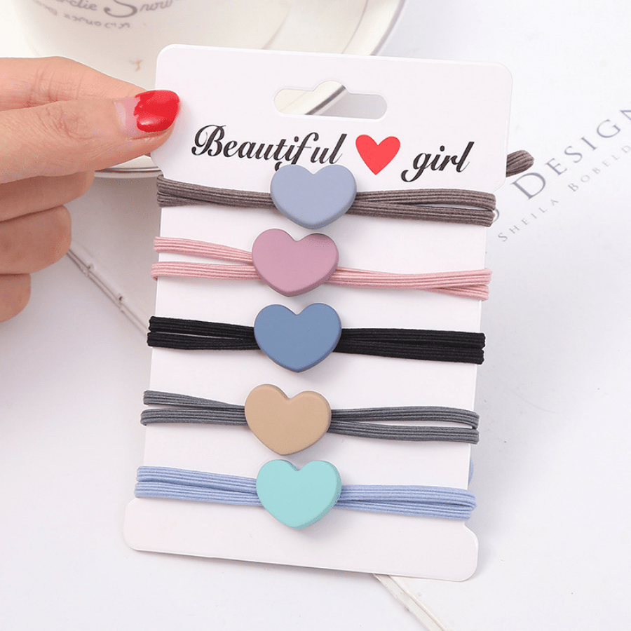 Hand Knotted Hair Ring Love Hair Rope High Elastic Rubber Band