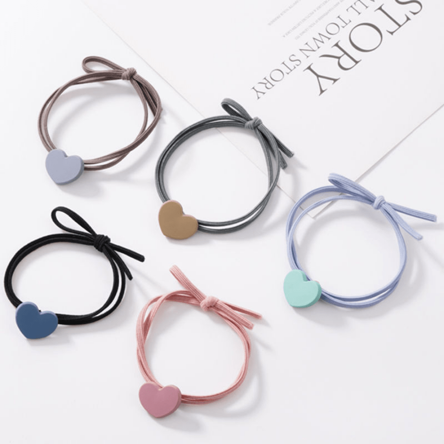 Hand Knotted Hair Ring Love Hair Rope High Elastic Rubber Band