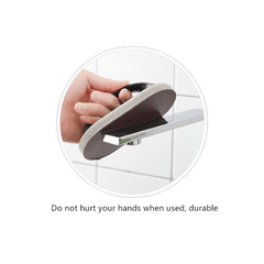Plastic Sponge Brush Eraser Scrub Handle Kitchen Cleaning Tool