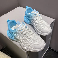 Women's Chunky Ombre Sneakers with Non Slip Mesh