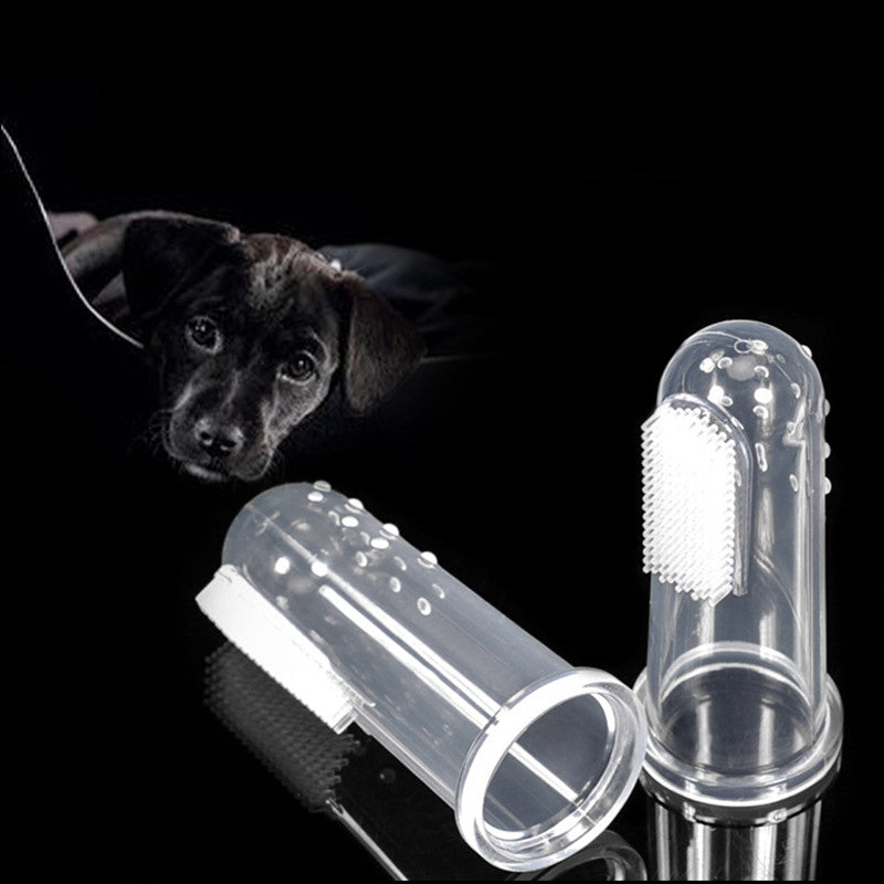 Soft Finger Toothbrush for Dogs and Cats - Effective Pet Dental Care