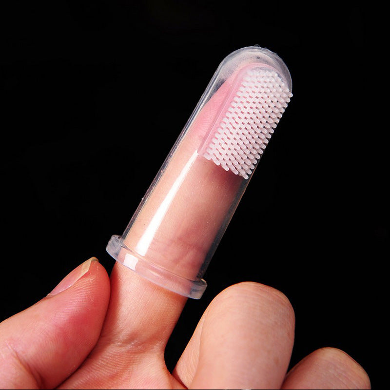 Soft Finger Toothbrush for Dogs and Cats - Effective Pet Dental Care