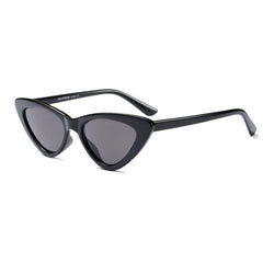 Cat Eye Sunglasses Women Men Triangle Frame Glasses Wrap UV400
