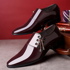 Men's Pointed Toe Casual Dress Shoes For Wedding Party