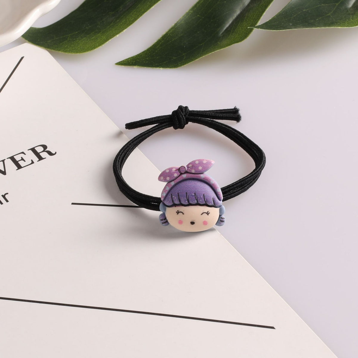 Little Girl Hair Ties Cartoon Hair Accessories Resin Headband