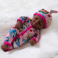 11in Reborn Doll Adorable Girly Puppet Embroidery Boy Toy Gift