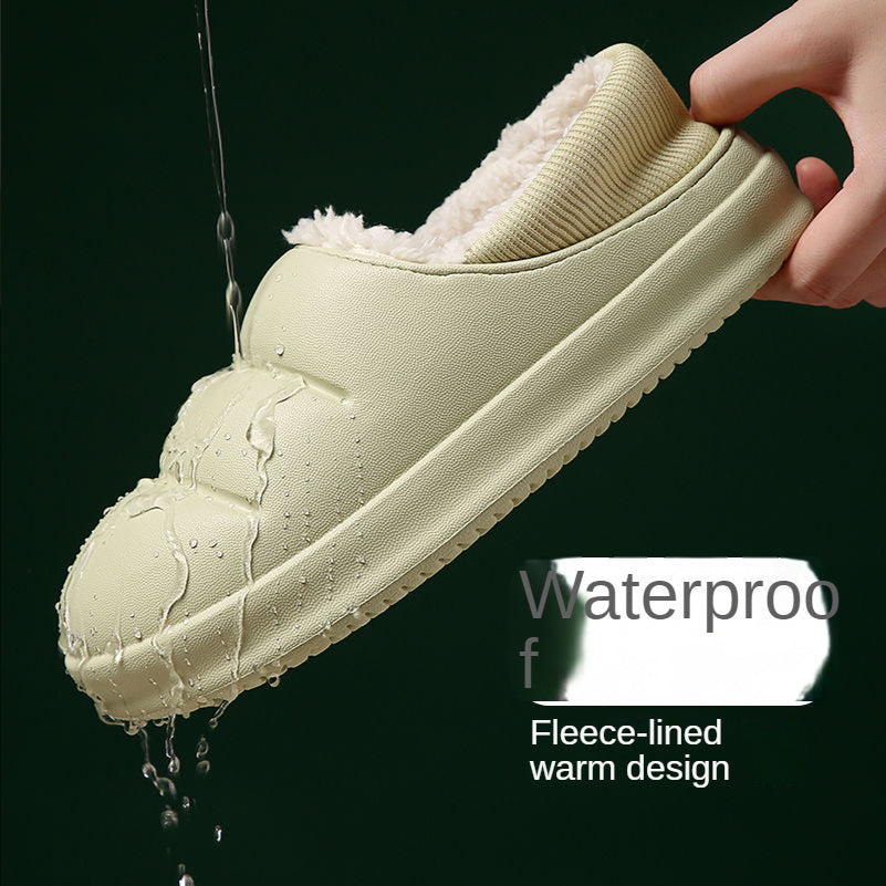 Women's Waterproof Plush Lined House Shoes