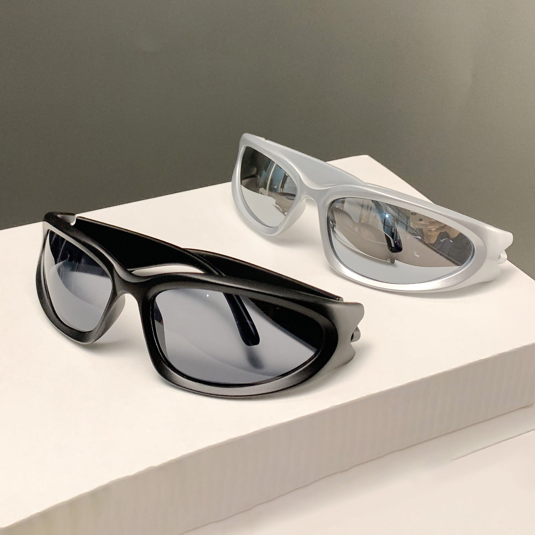 Punk Style Sports Sunglasses Vintage Eyeglasses