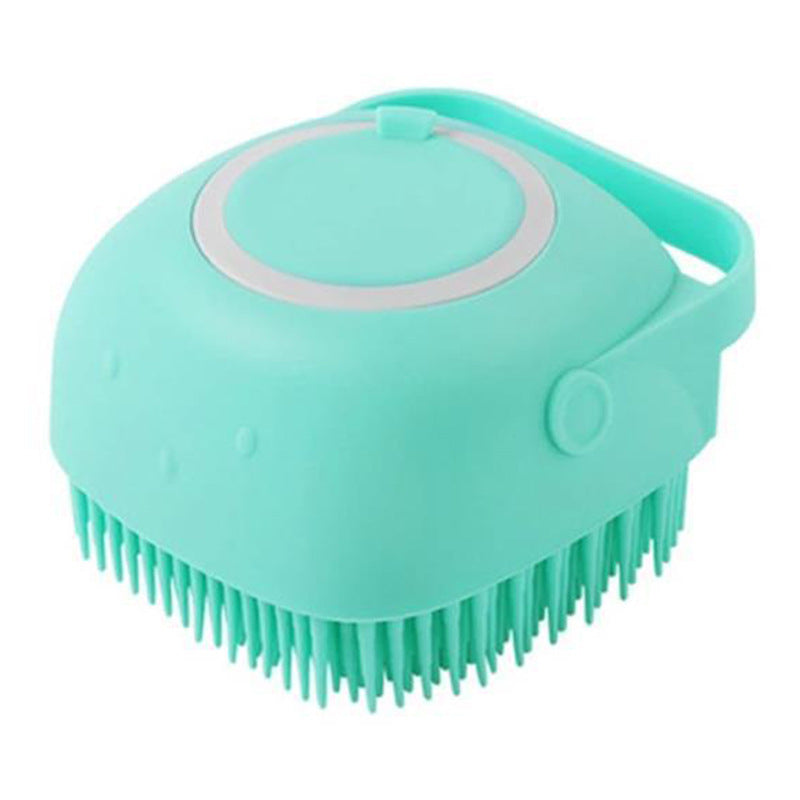Silicone Pet Hair Comb & Scalp Massager for Dogs - Tangle Removal & Skin Health
