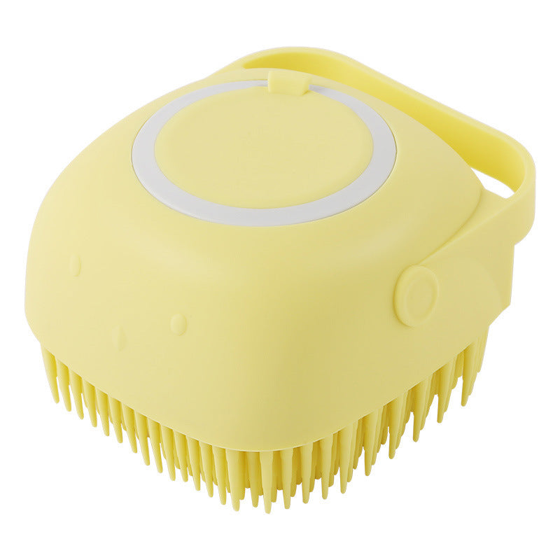 Silicone Pet Hair Comb & Scalp Massager for Dogs - Tangle Removal & Skin Health