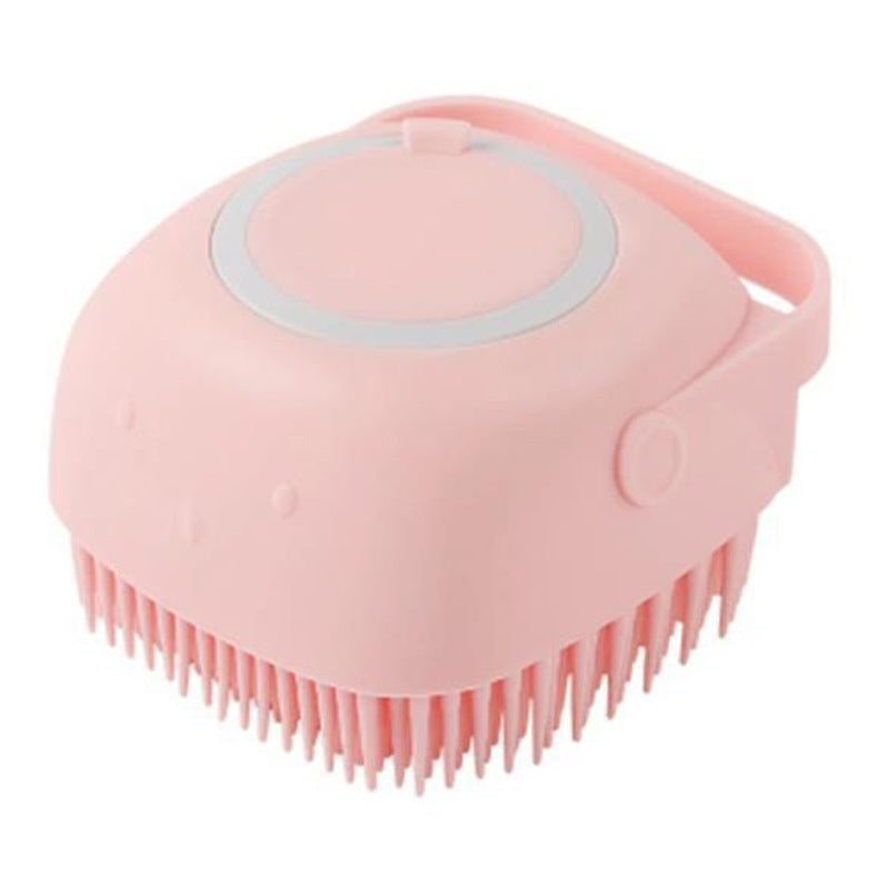 Silicone Pet Hair Comb & Scalp Massager for Dogs - Tangle Removal & Skin Health