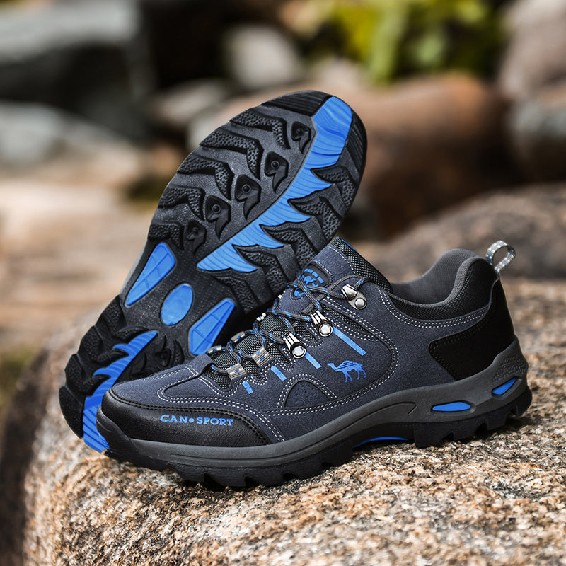 Men's Anti-skid Lace-Up Hiking Shoes