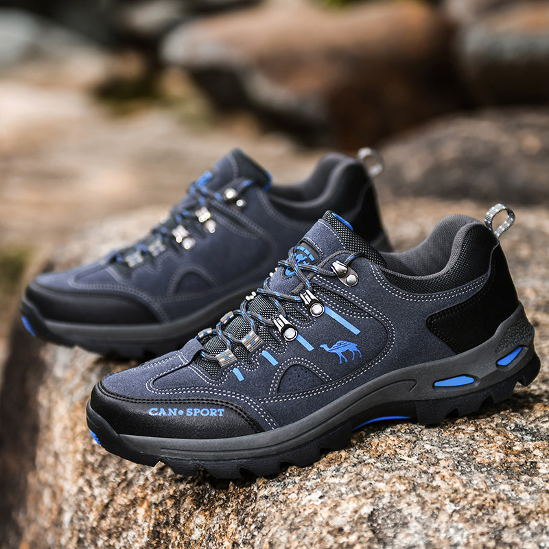 Men's Anti-skid Lace-Up Hiking Shoes