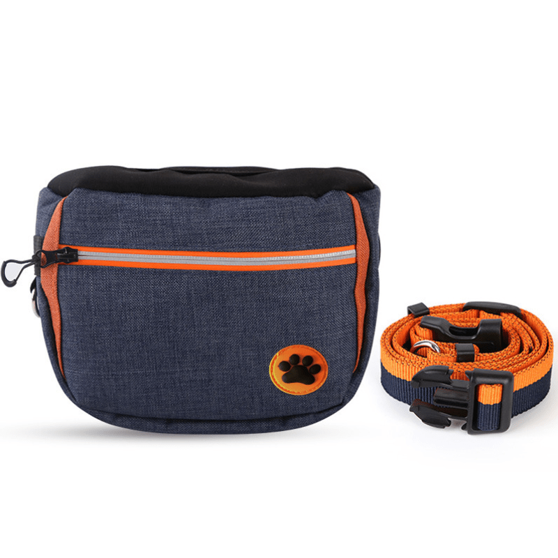 Reflective Dog Treat Training Pouch Bag Large Capacity Snack Bag