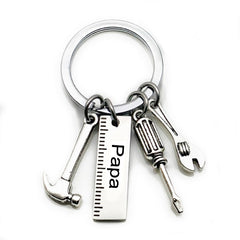 Custom Engraved Stainless Steel Keychain for Men