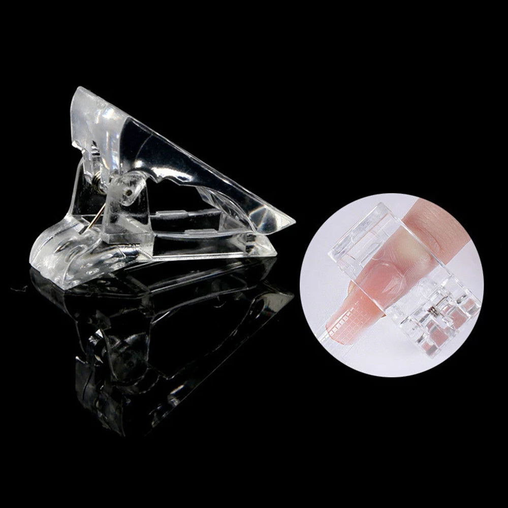 5 Pcs Nail Extension Clips Quick Building Fingernail Forms Tips Tools