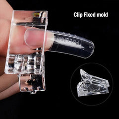 5 Pcs Nail Extension Clips Quick Building Fingernail Forms Tips Tools