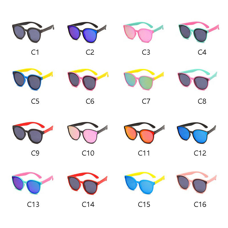 UV Protection Polarized Sports Sunglasses for Boys and Girls