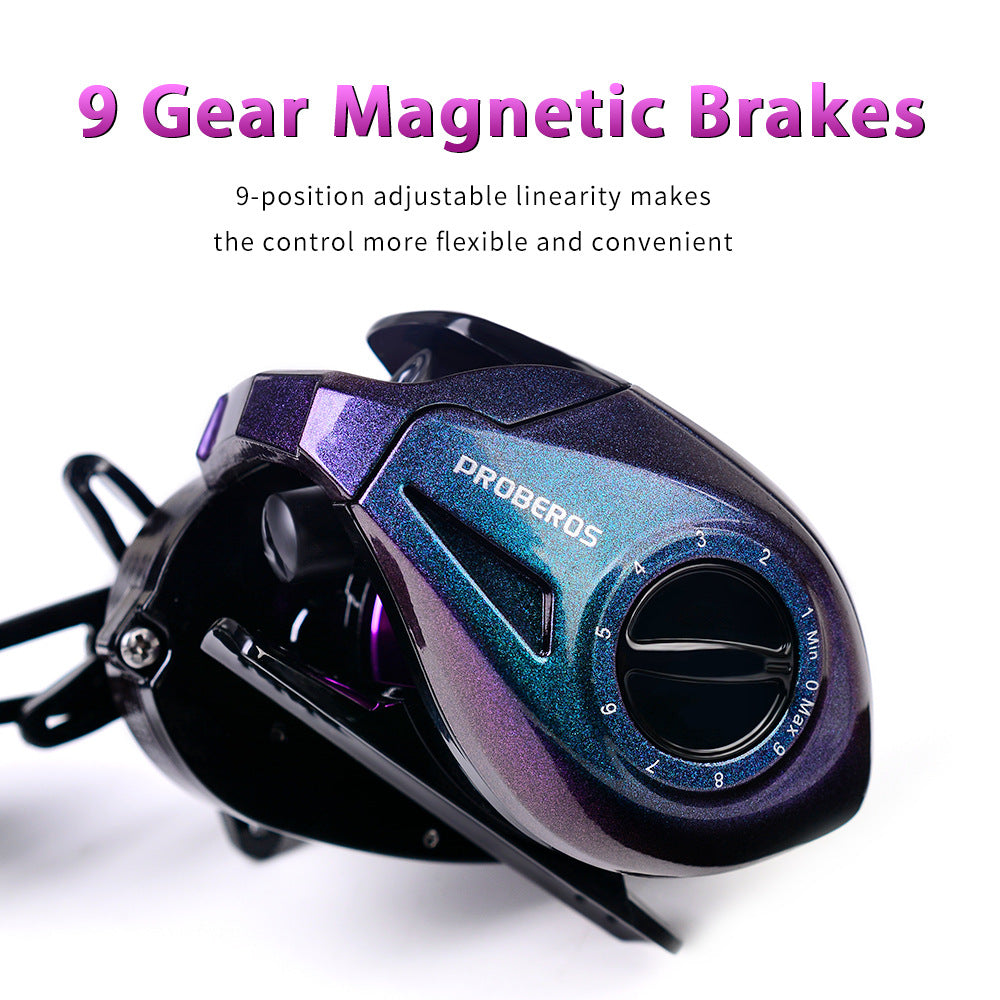 Metal Drop Lure Reel 7.2:1 Gear Ratio Fishing Accessory