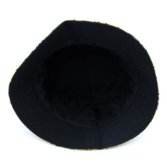 Yellow Bucket Hat Cartoon Casual Sunscreen Fisherman Cap
