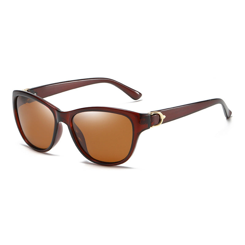 Cat Eye Polarized Sunglasses Womens Lady Driving Eyewear