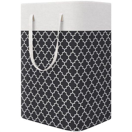 Large Capacity Dirty Clothes Basket Cotton Linen Fabric Toy Storage