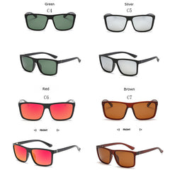 Square Men's Polarized Sunglasses Outdoor SunGlasses