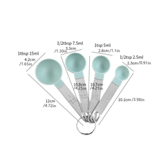 4pcs Stainless Steel Measuring Spoon Set