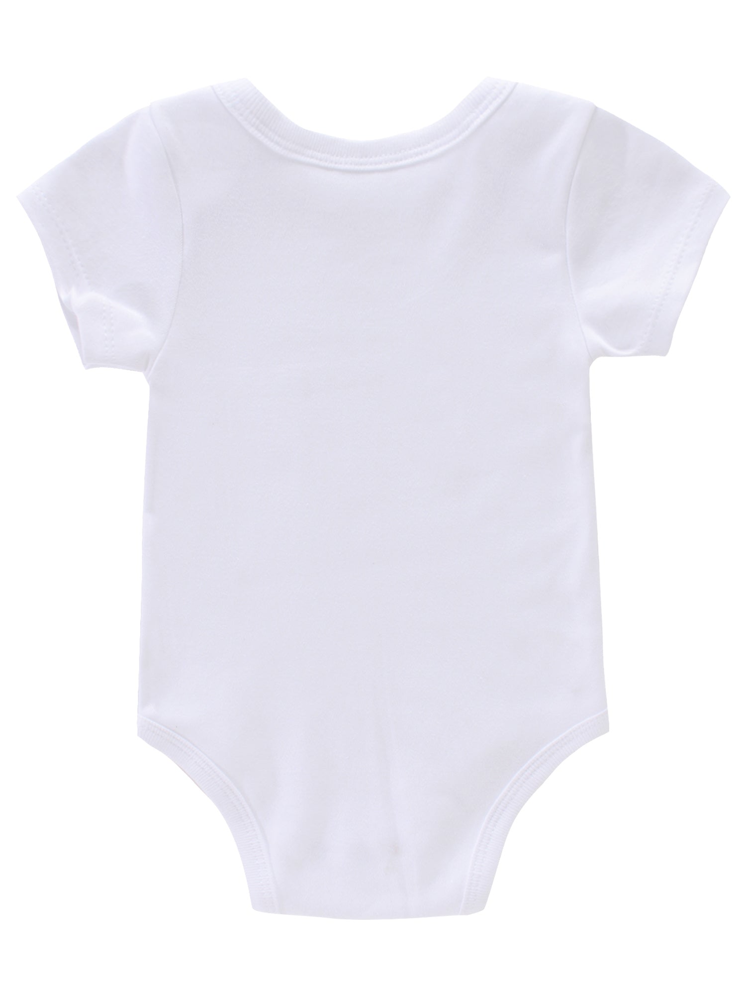 Newborn Infant Romper Letter Print Short Sleeve Bodysuit For Baby Girls