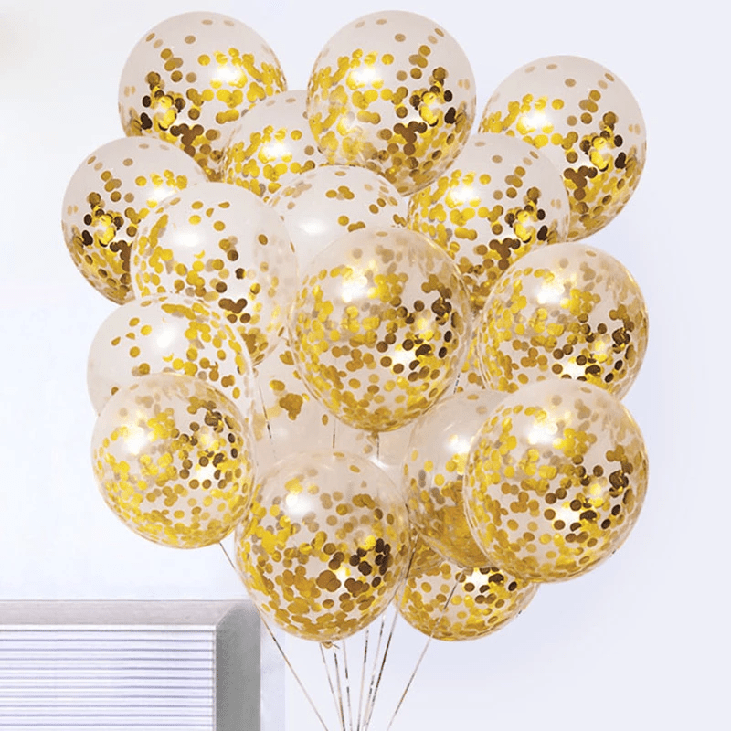 20pcs 12 Sparkle Balloons for Party Decor