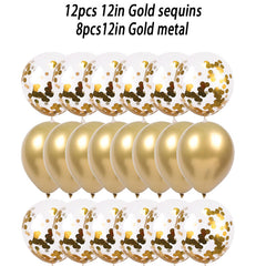 20pcs 12 Sparkle Balloons for Party Decor