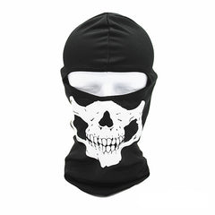 Skull Head Print Balaclava Hip Hop Ski Mask Windproof Neck Warmer Gaiter