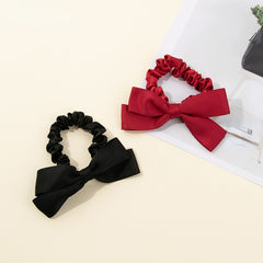 Butterfly Knot Hair Tie Double Ponytail Holder Headwear
