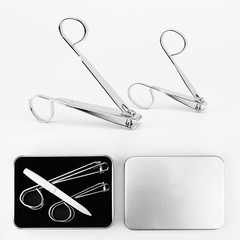 Large Carbon Steel Nail Clippers with Long Handle for Manicure