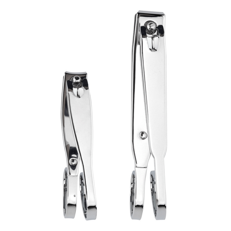Large Carbon Steel Nail Clippers with Long Handle for Manicure